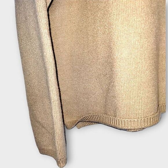 Mod Ref Womens Sweater Sz Small Classic Tan Fine Knit Classicore Lagenlook Cozy - Picture 11 of 11